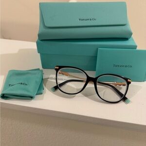 Tiffany & Co. Black Eyeglass Frames